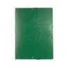 Carpeta proyectos liderpapel folio lomo 30mm carton gofrado verde