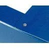 Carpeta proyectos liderpapel folio lomo 90mm carton gofrado azul