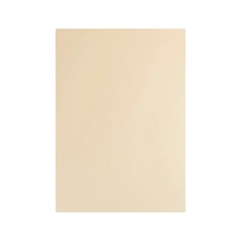 Cartulina liderpapel a3 180g/m2 crema paquete de 100 hojas