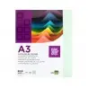 Cartulina liderpapel a3 180g/m2 verde paquete de 100 hojas