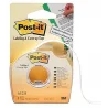 Cinta adhesiva post-it para ocultar y etiquetar 2 lineas 18 mt x 8 mm en portarrollo