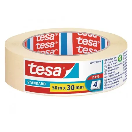 Cinta adhesiva tesa para pintor 50 mt x 30 mm