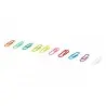 Clips colores liderpapel bote 1000 unidades colores surtidos