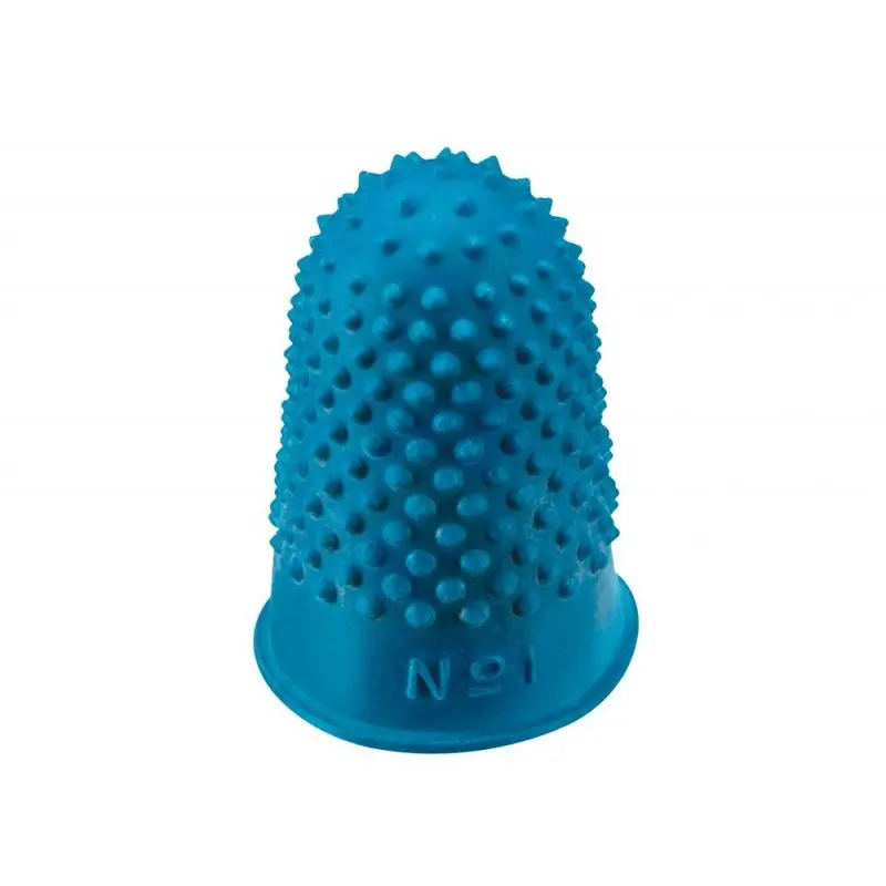 Dediles q-connect goma nº1 20-22 mm diametro caja de 12 unidades color azul