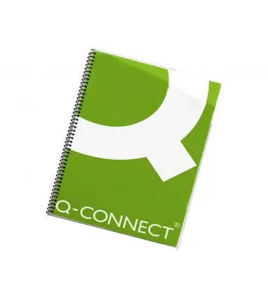 Espiral metalico q-connect 64 5:1 34mm 1,2mm caja de 25 unidades