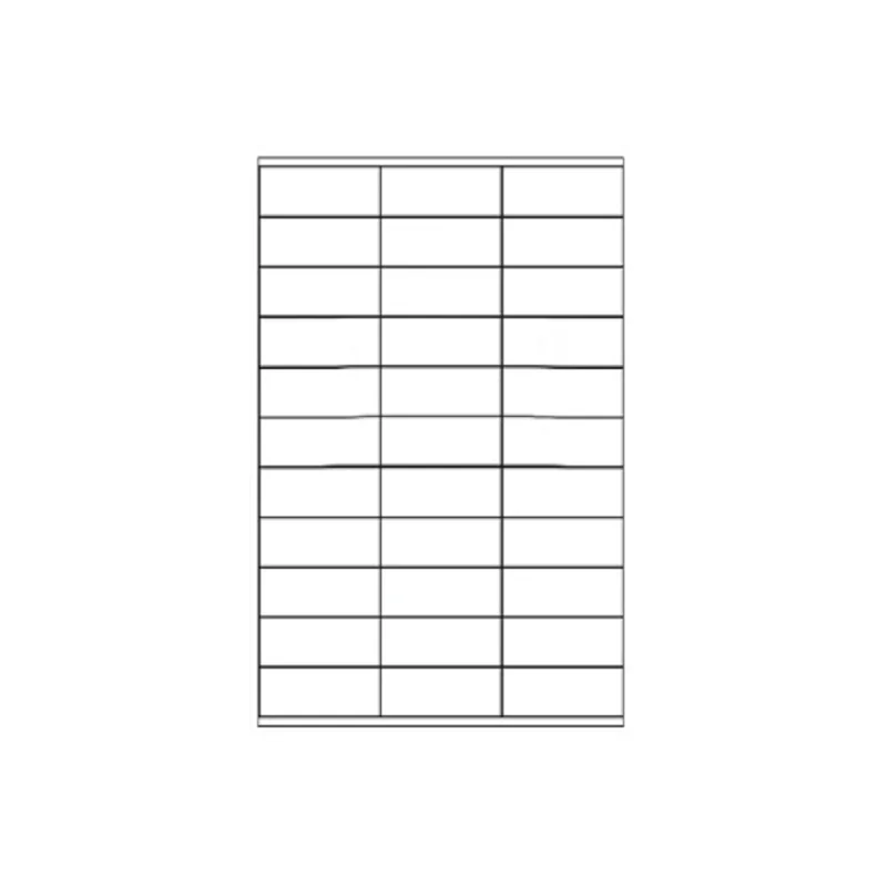 Etiqueta adhesiva apli 1270 tamaño 70x25 mm -fotocopiadora -laser -ink-jet-caja con 100 hojas din a4