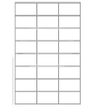 Etiqueta adhesiva apli 1272 tamaño 70x35 mm fotocopiaodra laser ink-jet caja con 100 hojas din a4