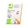 Etiqueta adhesiva q-connect kf00573 -tamaño 38,1x21,2 mm -fotocopiadora -laser -ink-jet-caja con 100 hojas din a4