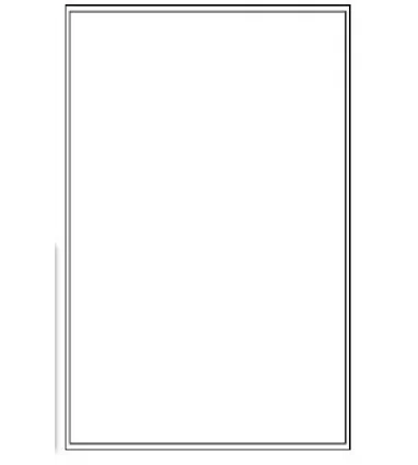 Etiquetas adhesivas apli transparentes poliester para impresora ink-jet 210x297 mm presentadas en carpetas de 10