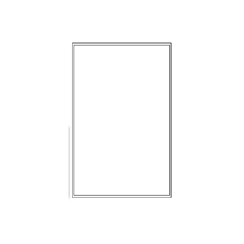 Etiquetas adhesivas apli transparentes poliester para impresora ink-jet 210x297 mm presentadas en carpetas de 10