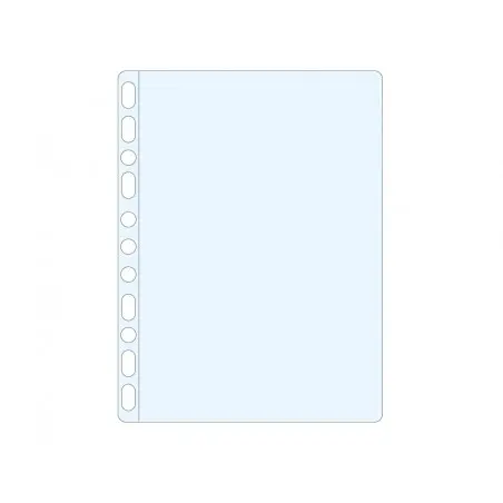 Funda multitaladro esselte din a4 polipropileno 60 mc piel de naranja caja de 100 unidades