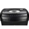Destructora de documentos q-connect kf17970 capacidad de corte 6 h destruye grapas clips y tarjetas papelera 14l