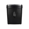 Destructora de documentos q-connect kf17970 capacidad de corte 6 h destruye grapas clips y tarjetas papelera 14l