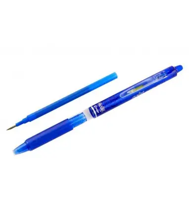Boligrafo pilot frixion clicker borrable 0,7 mm color azul