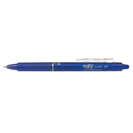 Boligrafo pilot frixion clicker borrable 0,7 mm color azul