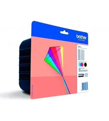 Ink-jet brother lc-223valbp dcpj4120dw / mfcj4420dw / 4620dw / 5320dw pack de 4 colores 550 paginas