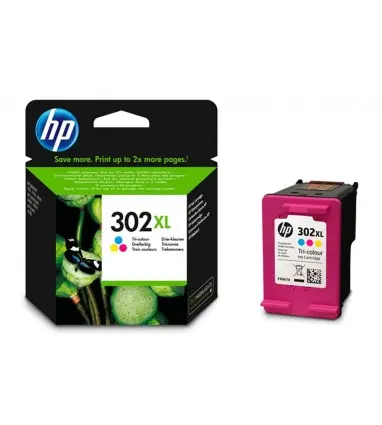Ink-jet hp 302xl envy 4524 / 4527 / 4528 / 4521 tricolor 330 pag