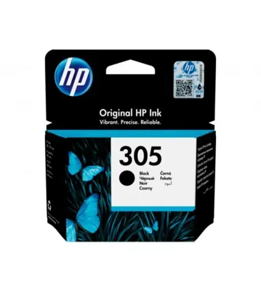 Ink-jet hp 305 deskjet 1210 / 1212 / 1255 / 2732 / 2752 / 4155 / 4158 envy 6020 / 6052 /6055 / 6420 negro 120