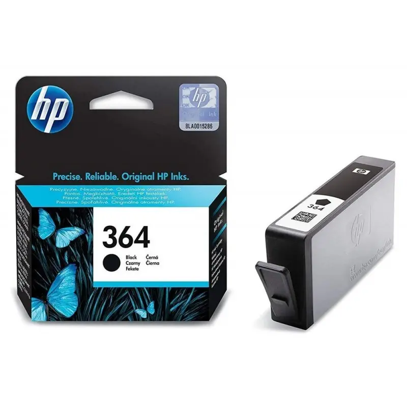 Ink-jet hp 364 negro photosmart premium - c309a / series c5300 / c6300 / b8500 / d5400 -250pag