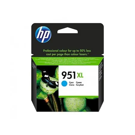 Ink-jet hp 951xl cian cn046ae capacidad 1500 pag