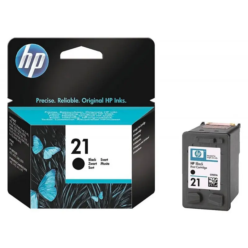 Ink-jet hp n.21 negro -5ml- dj 3920/3940/d2360/f380 psc 1410