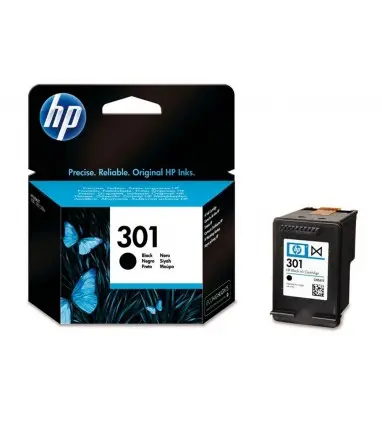 Ink-jet hp n.301 negro deskjet/ 1050/ 2540/ 3050 envy 4500 5530 officejet 2620 463