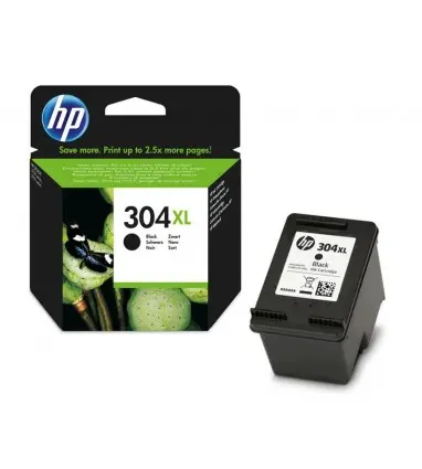 Ink-jet hp 304xl deskjet 3000 / 3720 / 3730 negro 300 paginas