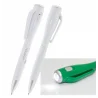Lote 50 Bolígrafos Linterna Led en color blanco con envío incluido