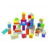 Juego andreutoys construccion bloques madera 50 piezas 18x18 cm