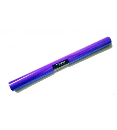 Papel charol azul rollo 25 hojas de 50x65 cm