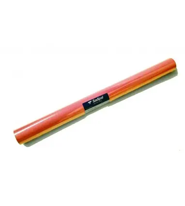 Papel charol naranja rollo 25 hojas de 50x65 cm