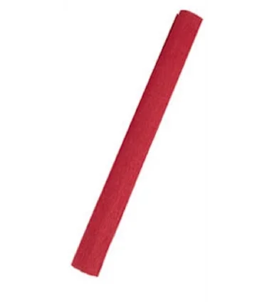 Papel crespon liderpapel rollo de 50 cm x 2,5 m 85g/m2 rojo