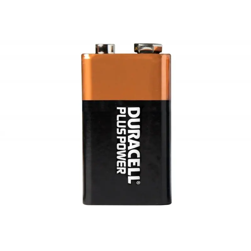 Pila duracell alcalina plus 9v blister con 1 unidad