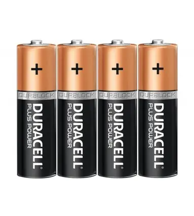 Pila duracell alcalina plus aa blister con 4 unidades