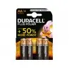 Pila duracell alcalina plus aa blister con 4 unidades