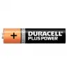 Pila duracell alcalina plus aaa blister con 4 unidades