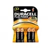 Pila duracell recargable aa 1300 mah blister de 4 unidades