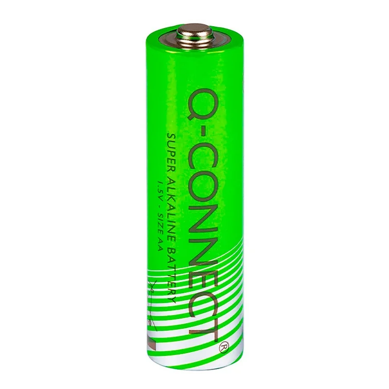 Pila q-connect alcalina aa blister con 12 unidades