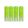 Pila q-connect alcalina aa blister con 4 unidades