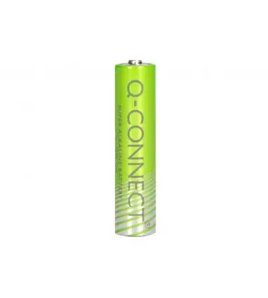 Pila q-connect alcalina aaa blister con 4 unidades