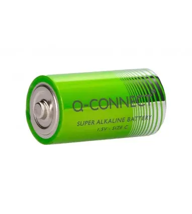 Pila q-connect alcalina c blister de 2 unidades