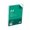Recambio liderpapel a4 100 hojas 100g/m2 cuadro 5mm 4 taladros bandas de 5 colores