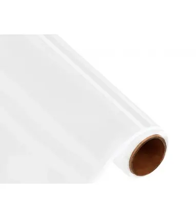 Rollo adhesivo liderpapel unicolor blanco brillo rollo de 0,45 x 20 mt