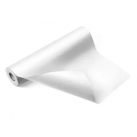 Rollo adhesivo liderpapel unicolor blanco brillo rollo de 0,45 x 20 mt
