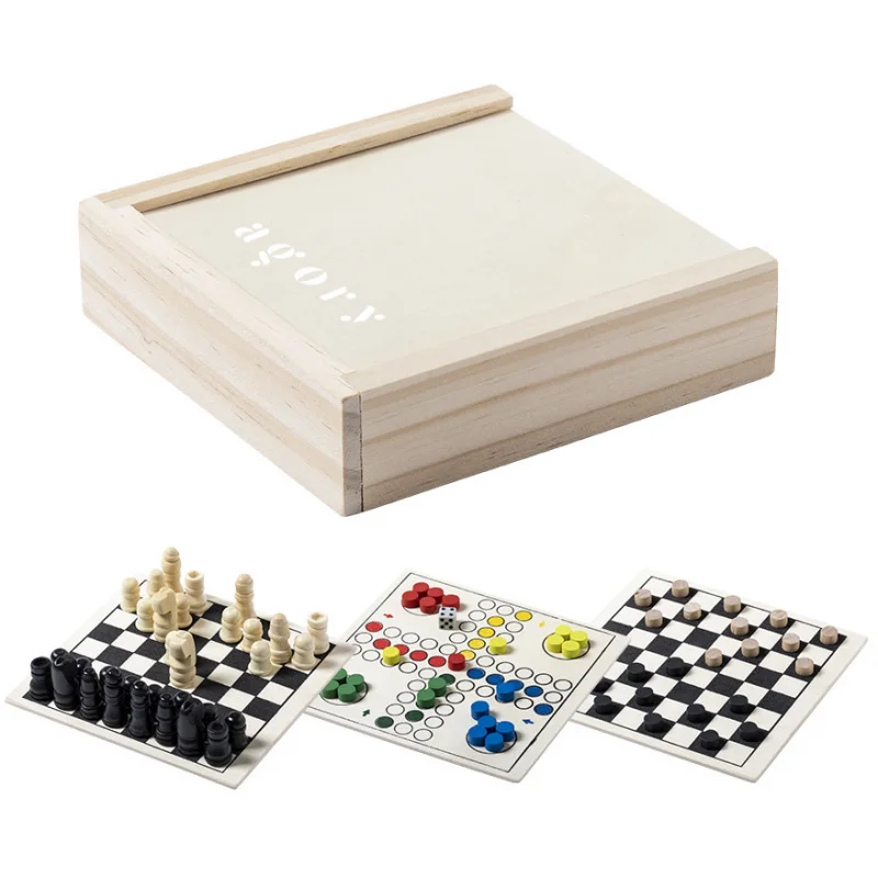 SET JUEGOS PARCHESS, parchís, ajedrez y damas