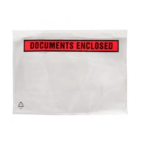 Sobre autoadhesivo q-connect portadocumentos 113x100 mm sin ventana paquete de 100 unidades