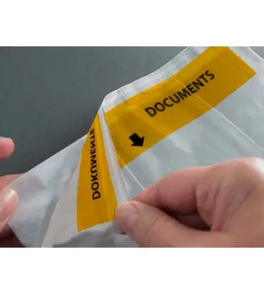 Sobre autoadhesivo q-connect portadocumentos multilingue 165x122 mm ventana transparente paquete de 100