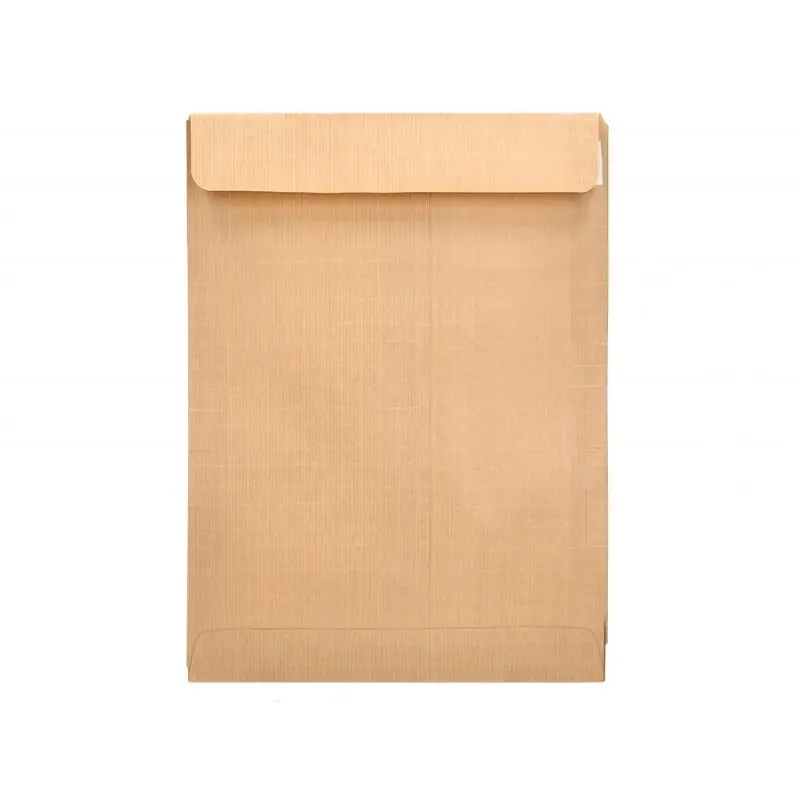 Sobre liderpapel bolsa n.7 kraft din c4 229x324 mm tira de silicona caja de 250 unidades
