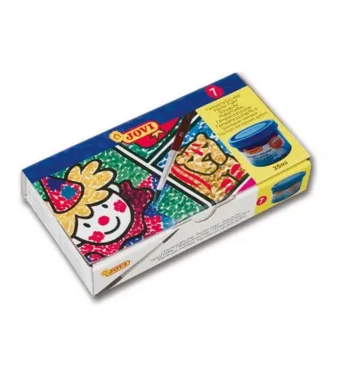 Tempera jovi 35 ml caja de 7 colores surtidos