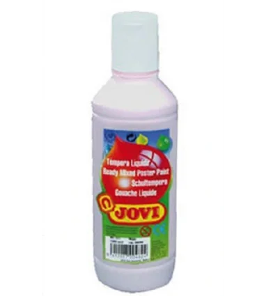 Tempera liquida jovi escolar 250 ml blanco